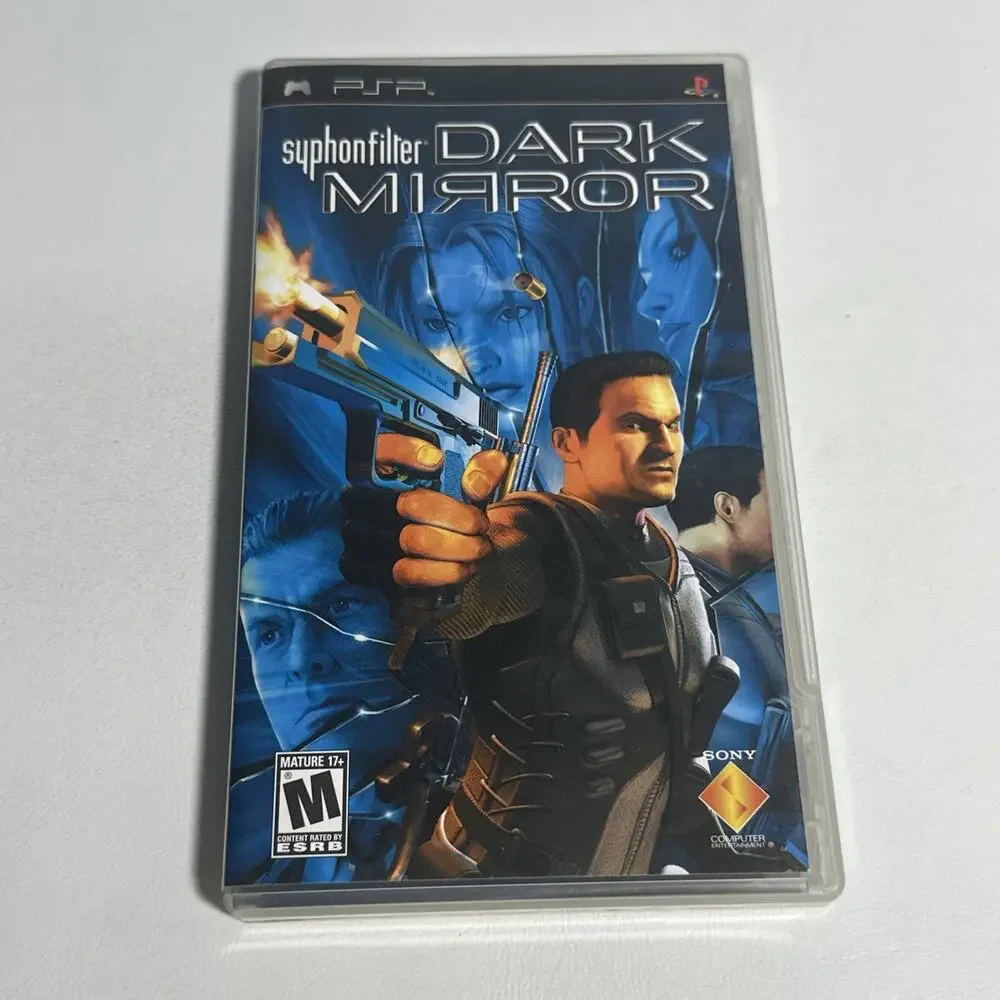 Sony PSS Syphon Filter: Dark Mirror Game 2006 Mature Video Game with Manual
